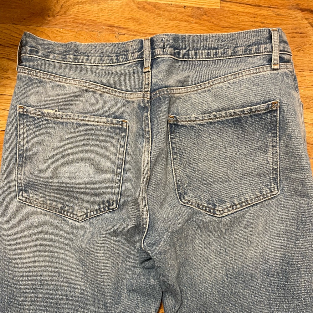 Agolde Riley High Rise Crop, Size 30 - Picture 4 of 8